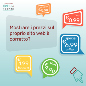 Mostrare i prezzi dei propri servizi sul tuo sito web è giusto?